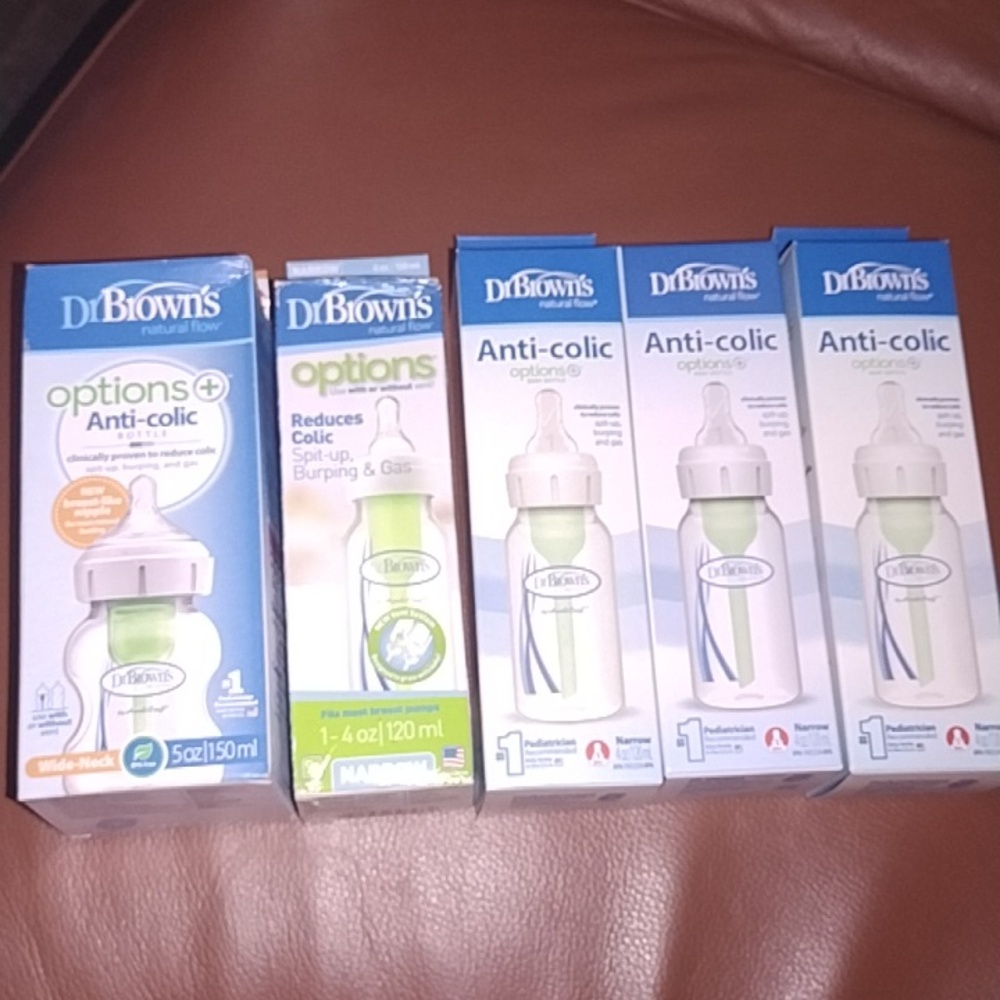 New 6 x Dr Brown's Baby Bottle